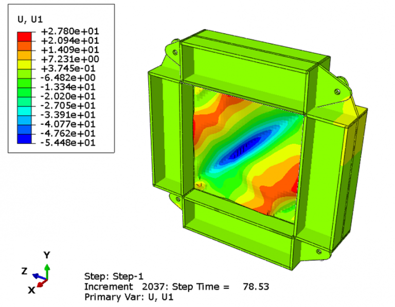 Hysteresis analysis of the steel plate shear wall with partial